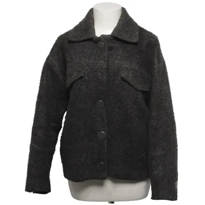 Oberhemd (Grau) von Mango Premium Polyester, Viskose