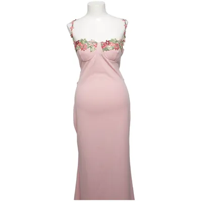 Aftonklänning (Rosa) från Mew Mews Elastan, Polyester