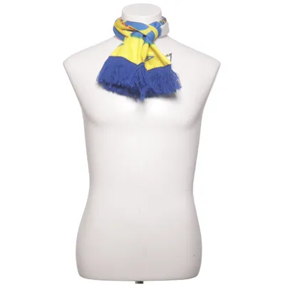 Sjaal (Blauw, Geel, Wit) van Umbro Polyester