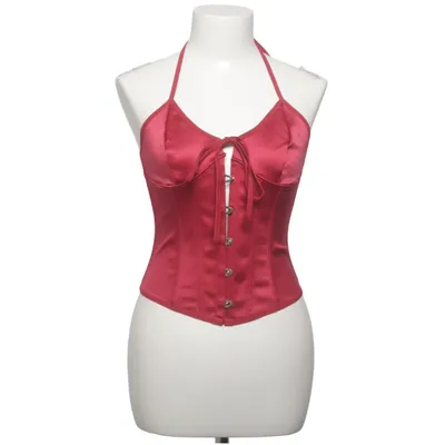 Corset (Red) Elastane, Polyester