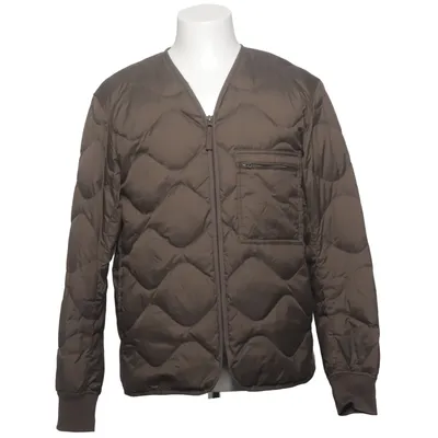 Leichte Jacke (Braun) von Uniqlo U Daune, Feder, Polyamid, Polyester