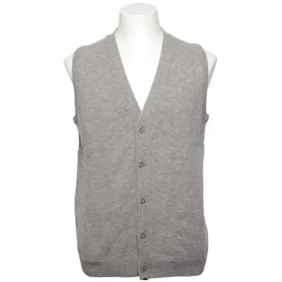 Gilet (Grijs) van Woolovers Wol