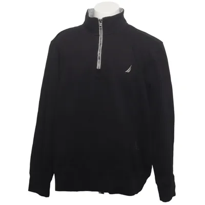 Sweatshirt (Zwart) van Nautica Katoen, Polyester