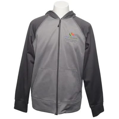 Capuchon sweater (Grijs) van Elevate Polyester