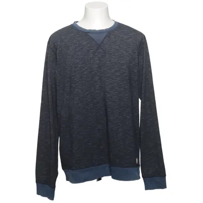 Collegetröja (Blå, Grå) från Crocker Apparel Bomull, Polyester
