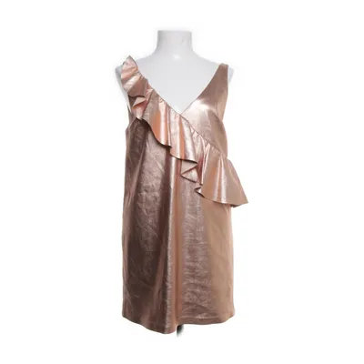 Cocktailjurk (Rosé goud) van Zara Trafaluc Collection Elastaan, Polyester
