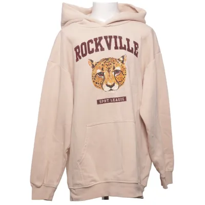 Hoodie (Beige, Multicolored) from Kelzuki x H&M Cotton, Polyester