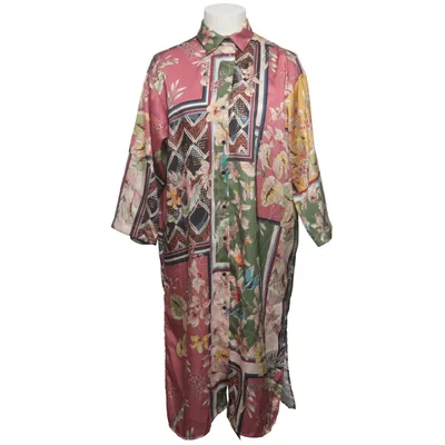 Robe chemise (Rose, Multicolore) de Zara Basic Polyester