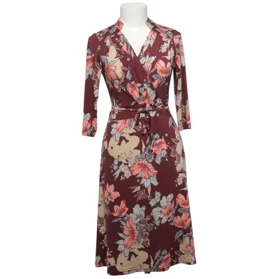 Wrap dress (Brown, Multicolored) from Stockholms Klänningsfabrik Elastane, Polyester