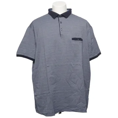 Poloshirt (Blauw, Wit) van Ragman Katoen