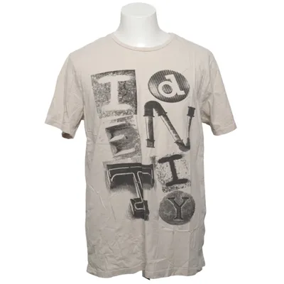 T-shirt (Beige) from Identity Cotton