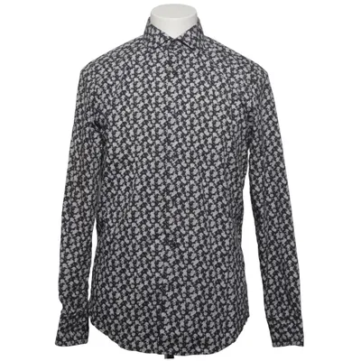 Skjorta (Svart, Vit) från Finest Shirtmaker Bomull