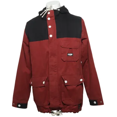 Jacka (Röd, Svart) från Dope Bomull, Polyester