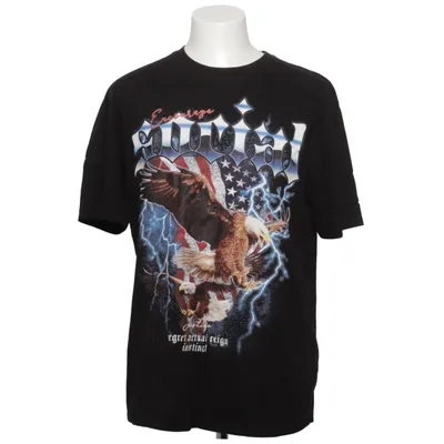 T-shirt (Noir) de Smog Coton