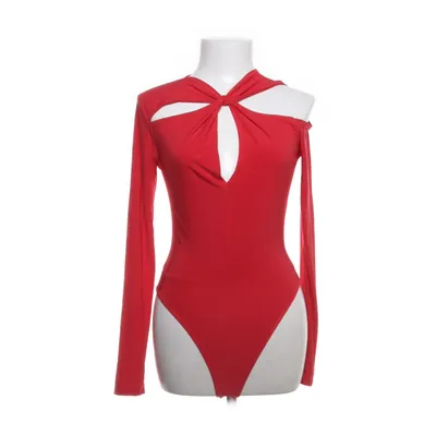 Body (Röd) från PrettyLittleThing Polyester, Elastan