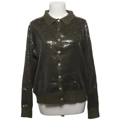 Cardigan (Grøn, Flerfarvet) fra Zara Polyamid, Polyester, Uld