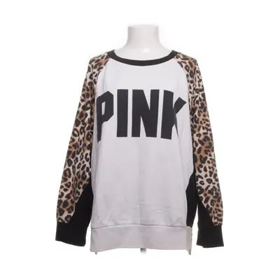 Sweatshirt (Wit, Beige, Zwart, Meerkleurig) van Pink Victoria's Secret Katoen, Polyester