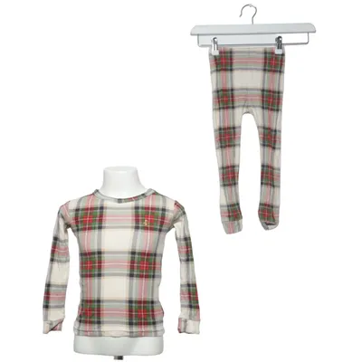 Pajamas (White, Red, Green) from BabyGap Cotton