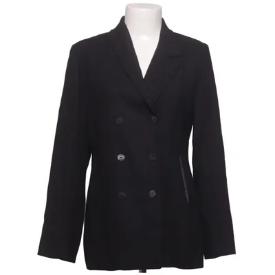 Blazer (Black) from Sarah Pacini Acetate, Elastane, Viscose, Wool