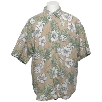 Korte mouwen shirt (Beige, Groen, Wit) van Identic Katoen, Polyester