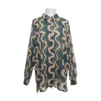 Skjorta (Beige, Grön) från Opus Bomull