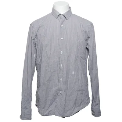 Button down shirt (Gray, White) from Tru Trussardi