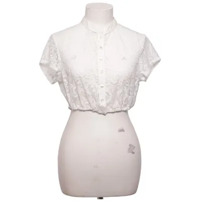 Dirndlbluse (Hvid) fra Hess Frackmann Bomuld, Polyester