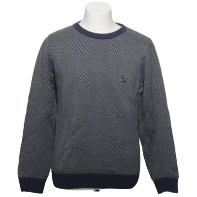 Sweater (Blue, Gray) from Olle by Jumperfabriken