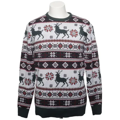 Jultröja (Vit, Grön, Röd) från Lindbergh White Akryl