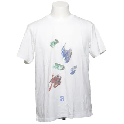 T-shirt (Blanc, Multicolore) de Poetic Collective Coton biologique