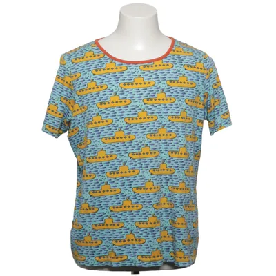 T-shirt (Blå, Gul, Flerfärgad) från Duns Sweden Ekologisk bomull