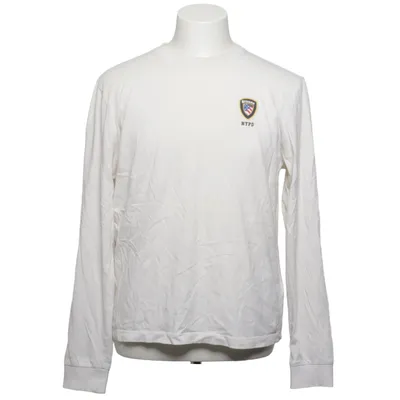 T-shirt à manches longues (Blanc) de Blauer Coton