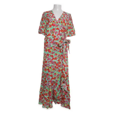 Omlottklänning (Grön, Röd, Flerfärgad) från YAS Viskos