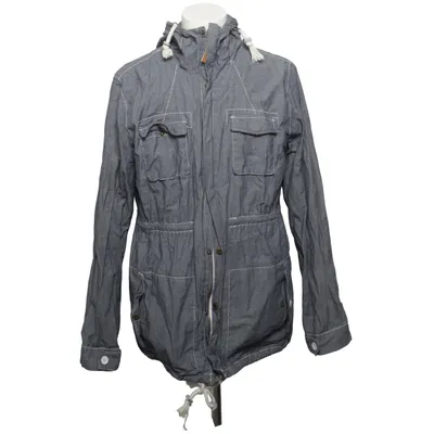 Parka (Blauw) van Cedarwood State Katoen, Polyester