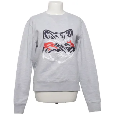 Sweatshirt (Gris) de Maison Kitsuné Coton, Polyester