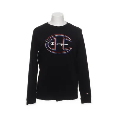 Långärmad t-shirt (Svart, Flerfärgad) från Champion Bomull