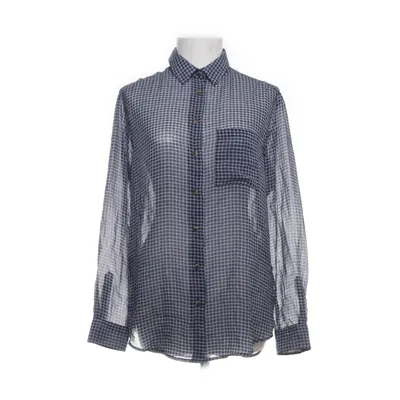 Shirt (Blauw, Wit) van Mango Suit Polyester