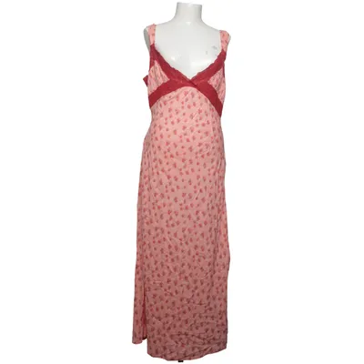 Dress (Pink, Red) from Light Before Dark Cotton, Polyester, Viscose