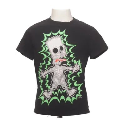 Lange mouwen shirt (Zwart, Meerkleurig) van The Simpsons Katoen