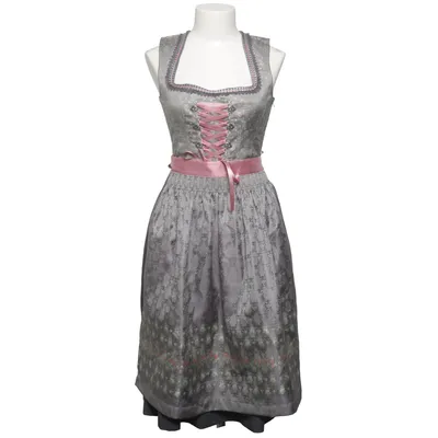 Dirndl (Grijs, Roze, Meerkleurig) van Country Line Katoen, Polyester