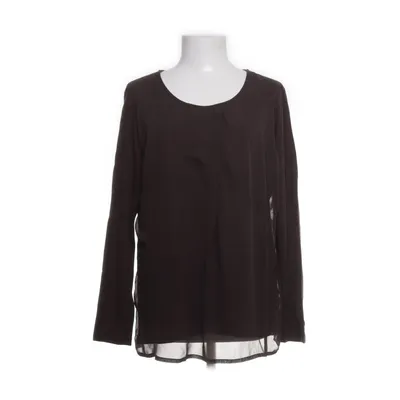 Blouse (Brown) from Piero Elastane, Polyester, Viscose