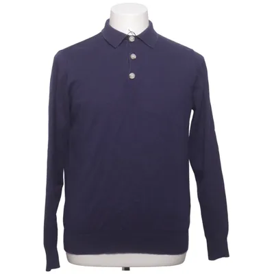 Sweater (Blå) fra Grand Frank Kashmir, Bomuld, Silke