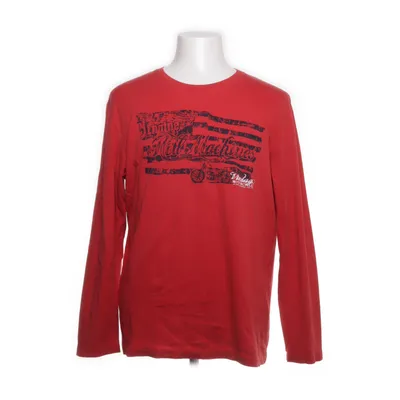 Sweatshirt (Rood) van Enrico Mori Katoen