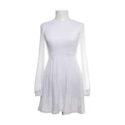Dress (White) from NLY Trend Elastane, Polyester, Viscose