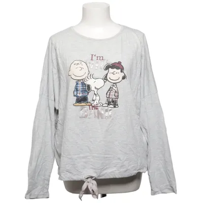 Pajama sweater (Gray, Multicolored) from Peanuts Cotton, Viscose