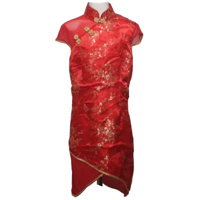 Cheongsam (Red, Gold)