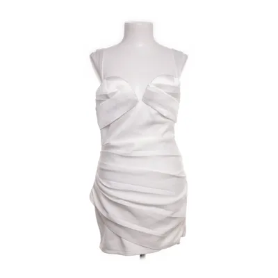 Cocktailklänning (Vit) från Luxxel Elastan, Polyester