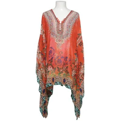 Kaftan (Red, Multicolored) from OPL Collection Polyester
