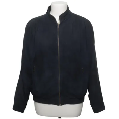 Bomberjack (Blauw) van Pielini Suède
