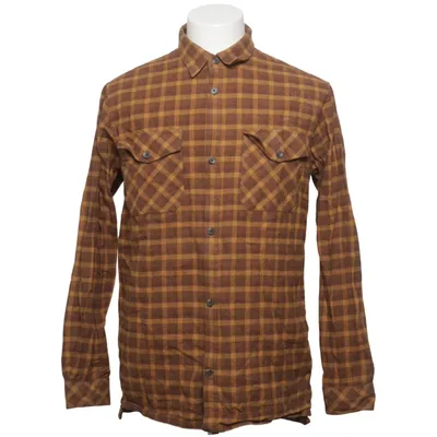 Flannel shirt (Brown, Yellow) from Tailored Originals Cotton